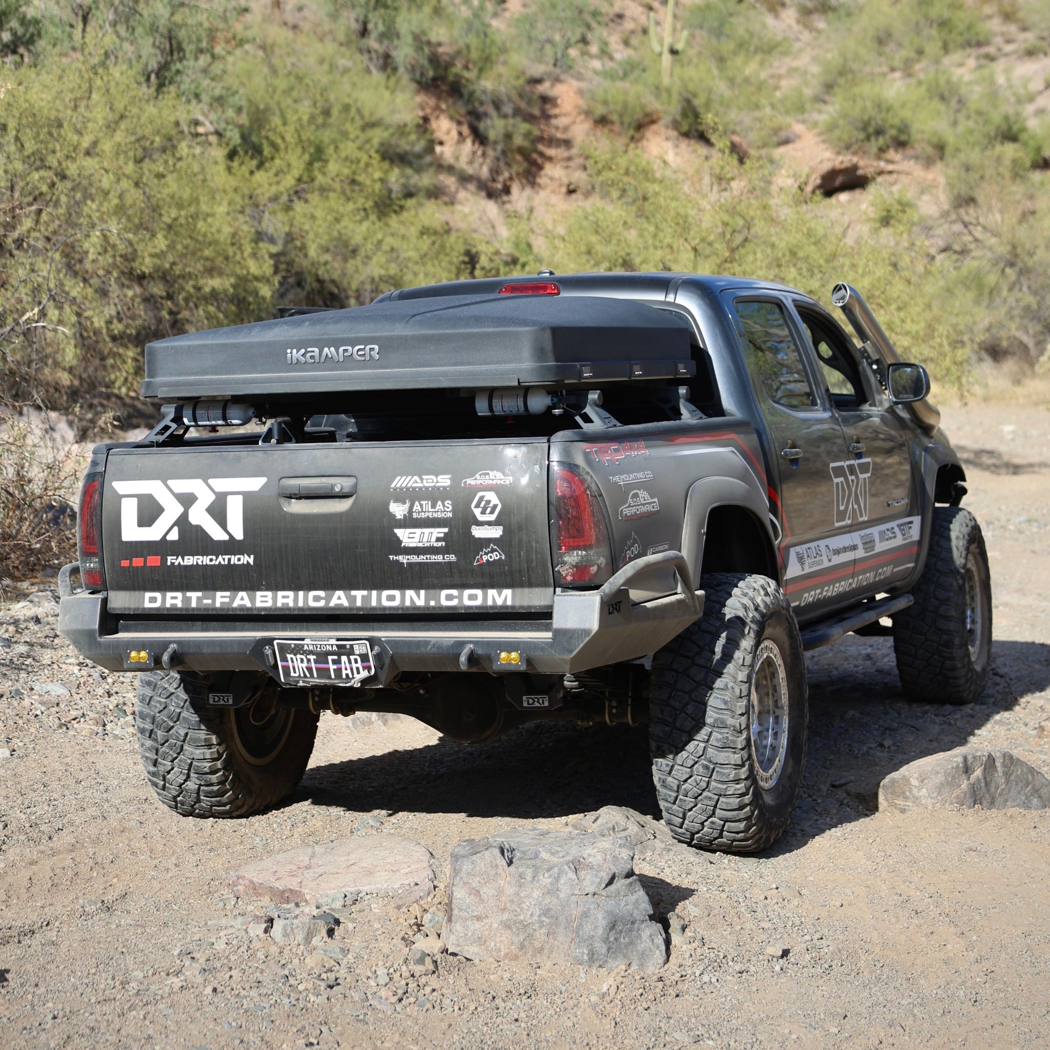 Toyota Tacoma High Clearance Rear Bumper / 2nd Gen / 2005-2015