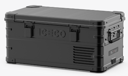 APL20 Light Duty Aluminum Black Freezer Single Zone | ICECO | 20 LT