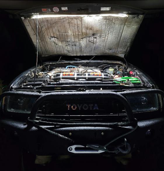 Under Hood LED Light Kit for ALL MAKES and Toyotas (4Runners, Tacomas, Sequoias, Tundras, LC, FJ, GX)