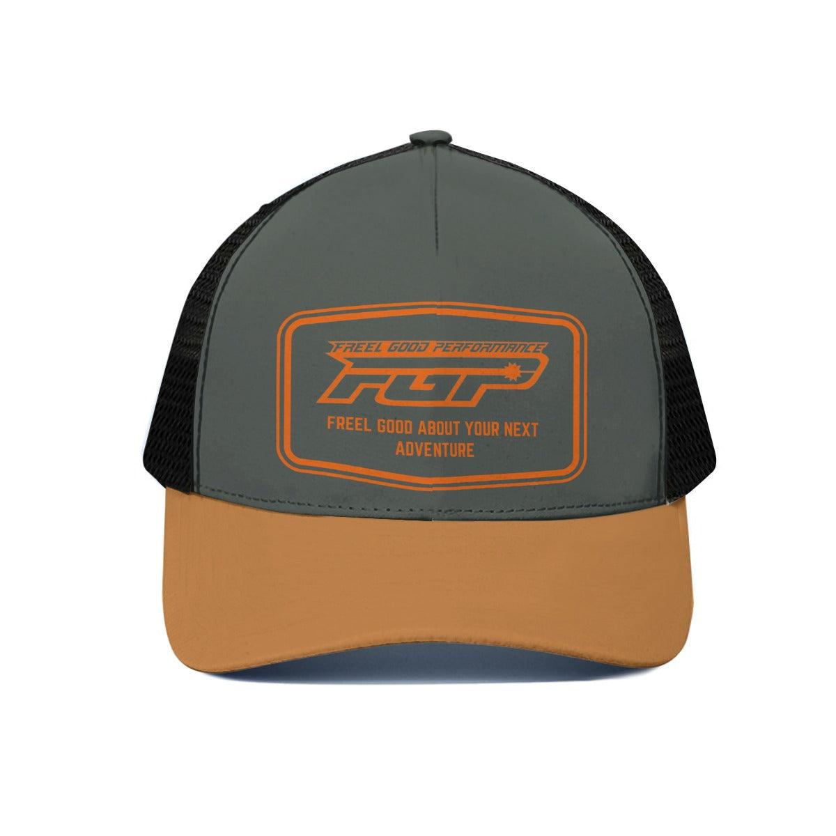 FGP Adventure Cap - Grey/Orange