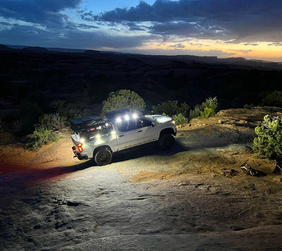 RL15 LED Rock Light Dome Light for Jeep 4x4 Underglow Rock Crawling
