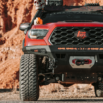 Tacoma Plate Front Bumper / 3rd Gen / 2016-2023