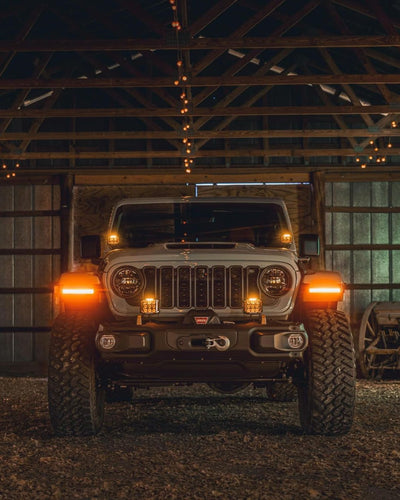 Amber CB60 LED Pod