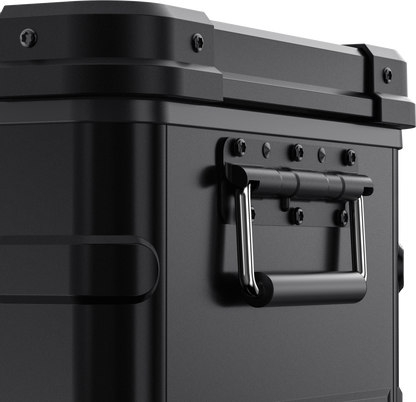 APL35 Dual Zone Aluminum Black Fridge | ICECO | 35 LT