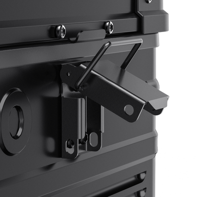 APL35 Dual Zone Aluminum Black Fridge | ICECO | 35 LT
