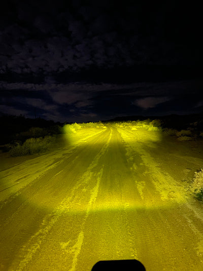 Race Series Flood LED Pod Yellow