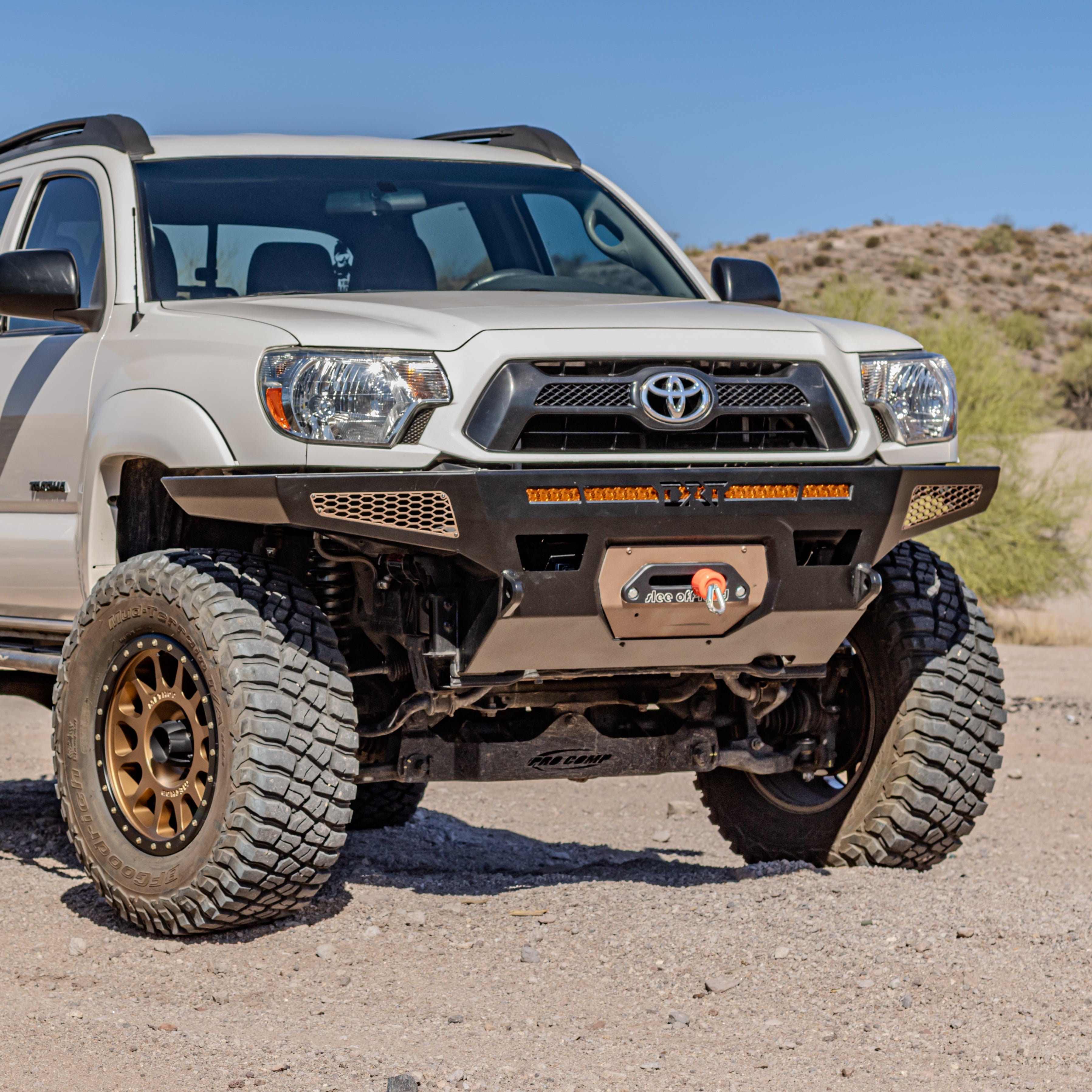 Tacoma Plate Front Bumper / 2nd Gen / 2005-2015