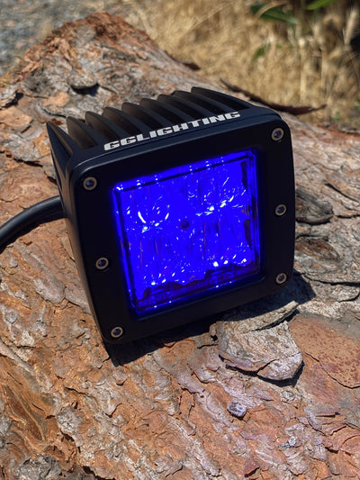 Blue / Green Dual Color Off Road LED Pod