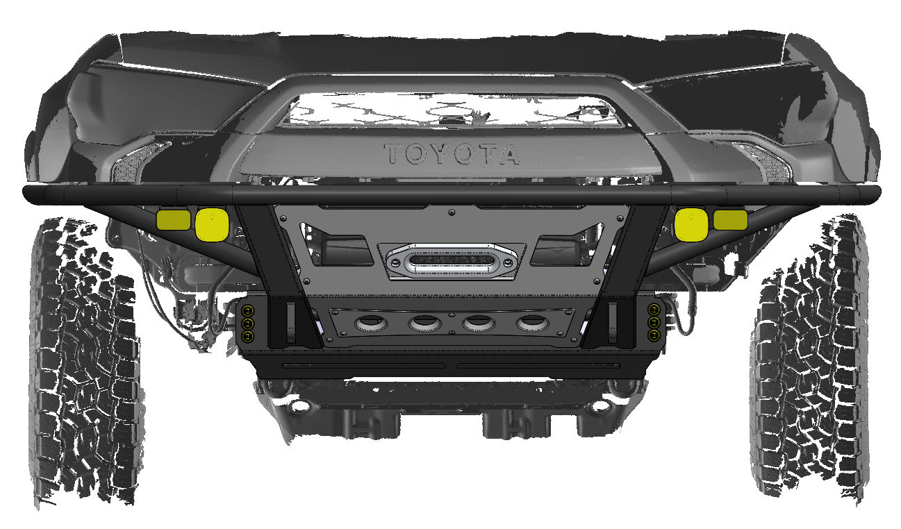 VF-117 - Pre Runner Option - 1 inch Body Lift