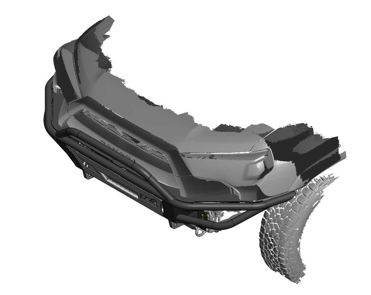 VF-117 - Open Wing Option - 1 inch Body Lift