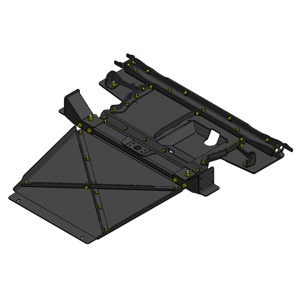 Flat Belly Skid Plate Kit / Toyota Tacoma / 2005-2023