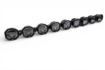 9 Light U-Con Interlocking Off Road LED Pod With Amber or White DRL Running Light