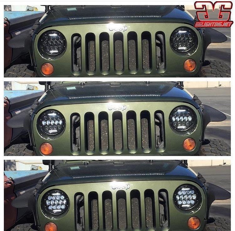 Round Plug & Play Headlight Replacement