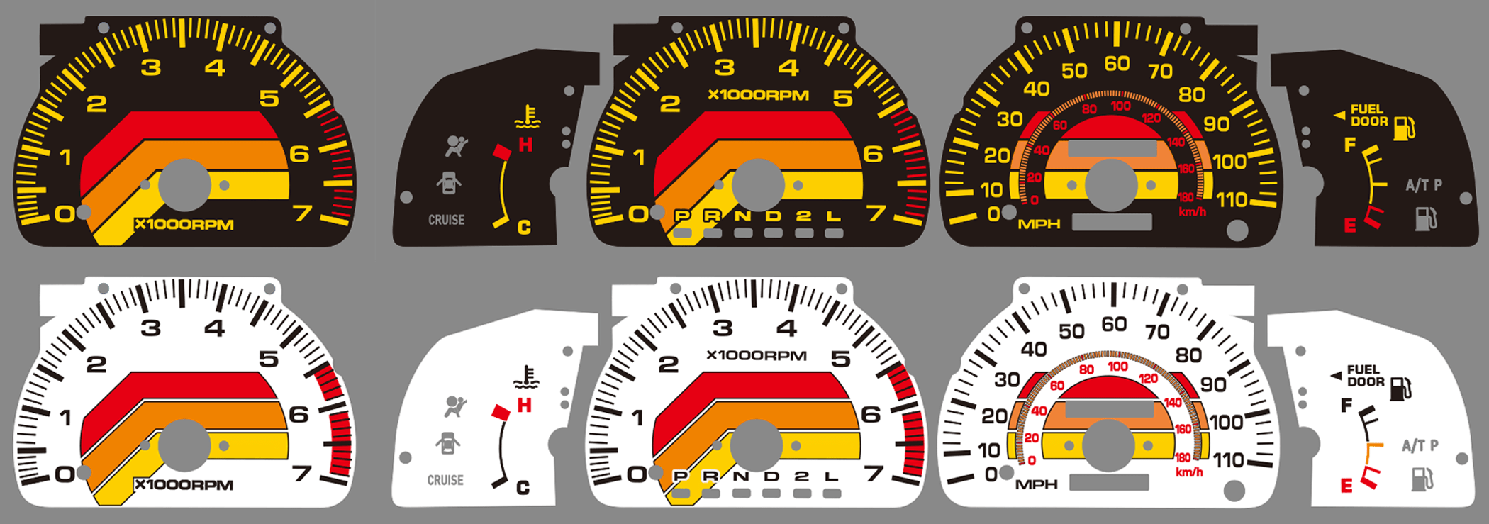 Glow Gauges / 96-98 4Runner